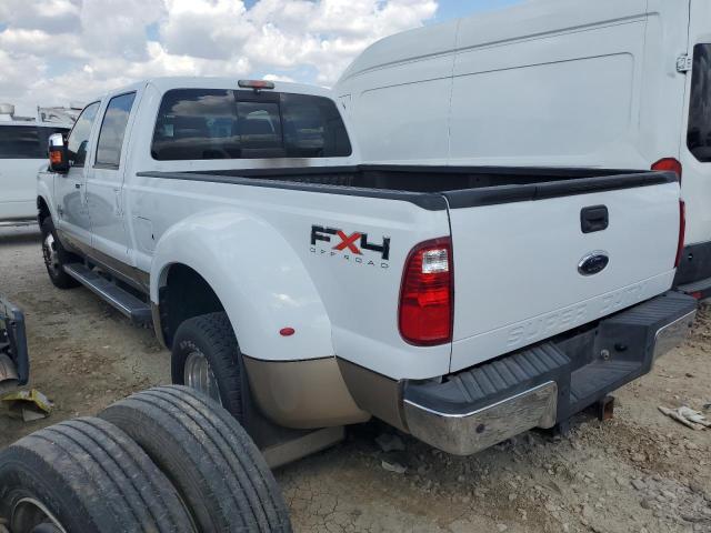 1FT8W3DT0BEA83314 - 2011 FORD F350 SUPER DUTY WHITE photo 2