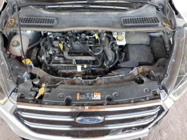 1FMCU0GD7KUC55164 - 2019 FORD ESCAPE SE فضي صورة 12