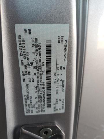 1FMCU0GD7KUC55164 - 2019 FORD ESCAPE SE فضي صورة 13