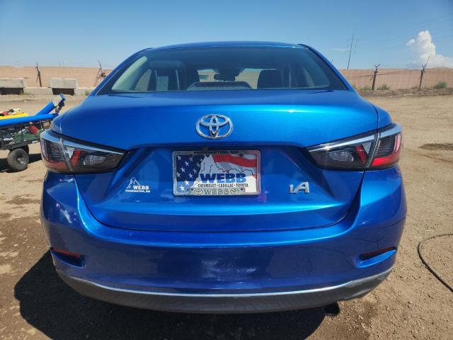 3MYDLBYVXJY324876 - 2018 TOYOTA YARIS IA BLUE photo 6