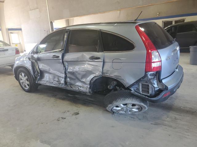 3CZRE38528G700615 - 2008 HONDA CR-V EX BLUE photo 2