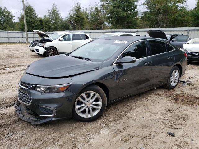 1G1ZD5ST9JF141382 - 2018 CHEVROLET MALIBU LT GRAY photo 1