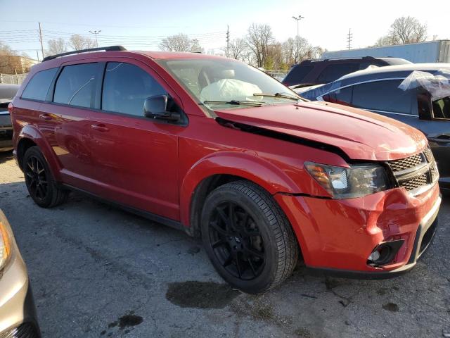 3C4PDDEG4JT278551 - 2018 DODGE JOURNEY GT RED photo 1