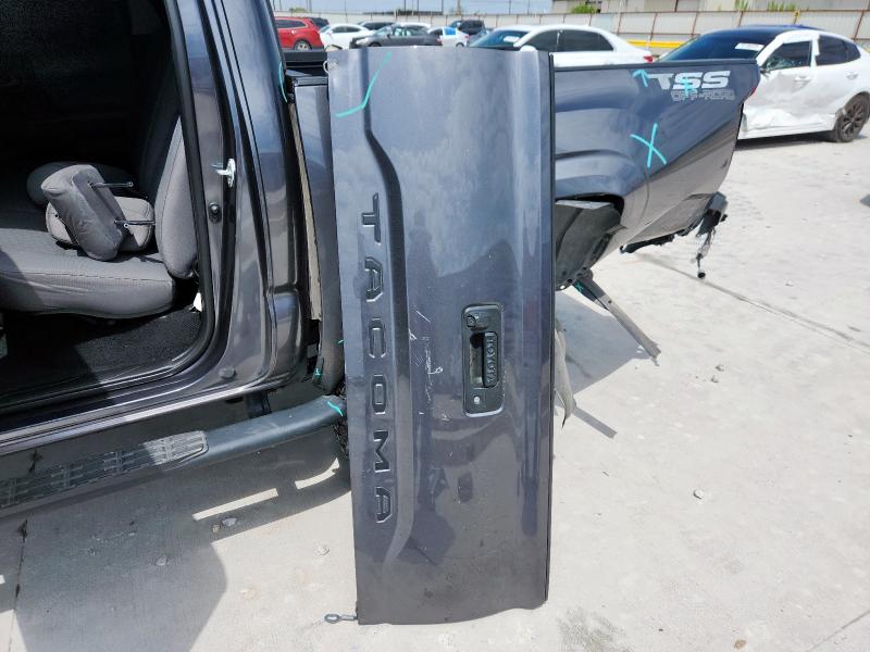 3TYAX5GN8MT021751 - 2021 TOYOTA TACOMA DOUBLE CAB CHARCOAL photo 12