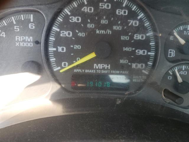 1GCEC14TXYZ294523 - 2000 CHEVROLET SILVERADO C1500 黑色 照片 9