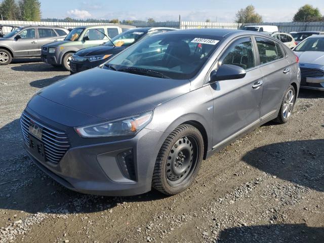 KMHC05LC3KU142608 - 2019 HYUNDAI IONIQ LIMITED GRAY photo 1