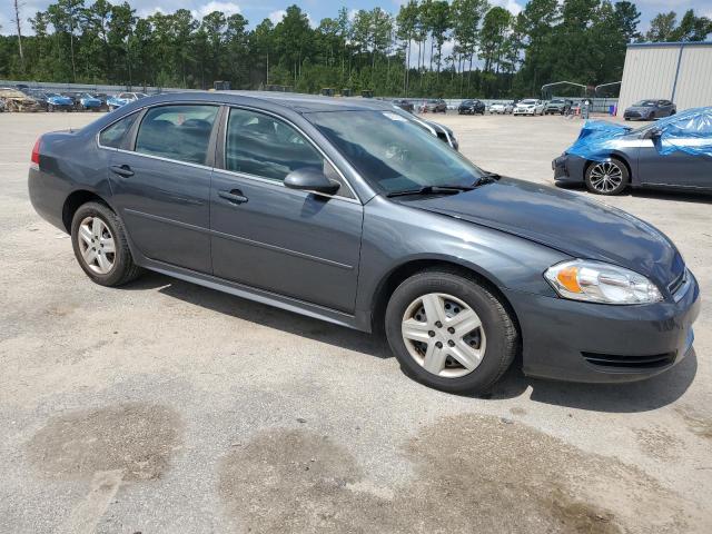 2G1WF5EK0B1268157 - 2011 CHEVROLET IMPALA LS CHARCOAL photo 4