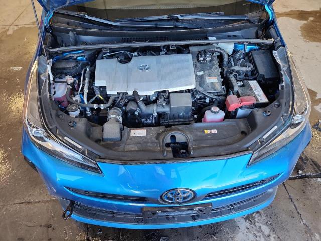 JTDKAMFUXN3155524 - 2022 TOYOTA PRIUS NIGHT SHADE BLUE photo 11