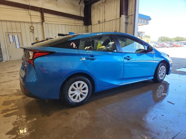 JTDKAMFUXN3155524 - 2022 TOYOTA PRIUS NIGHT SHADE BLUE photo 3