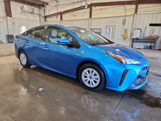 JTDKAMFUXN3155524 - 2022 TOYOTA PRIUS NIGHT SHADE BLUE photo 4