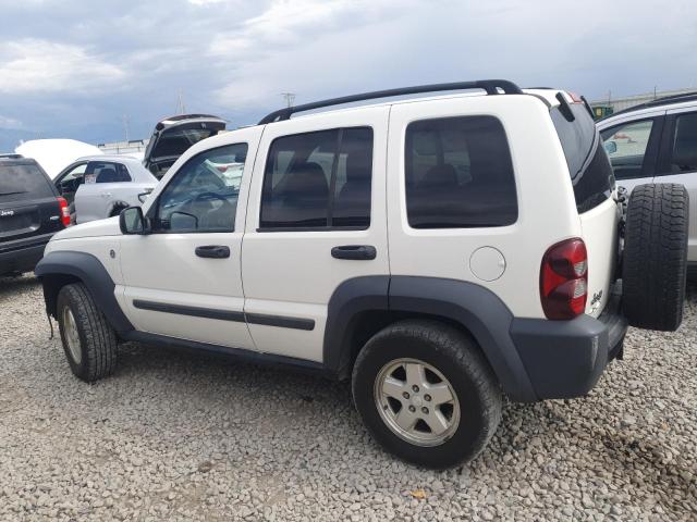 1J4GL48K96W233443 - 2006 JEEP LIBERTY SPORT თეთრი ფოტო 2