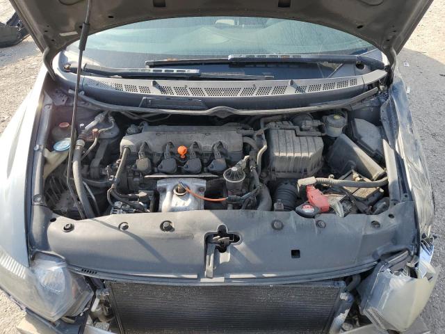 2HGFG12629H524547 - 2009 HONDA CIVIC LX GRAY photo 11