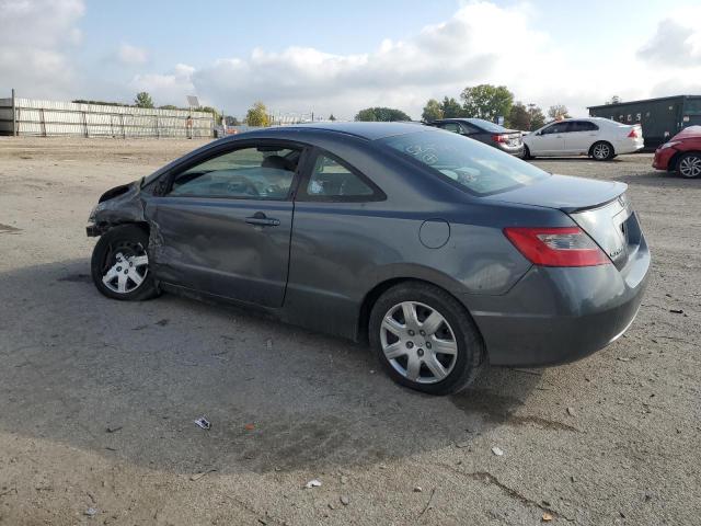 2HGFG12629H524547 - 2009 HONDA CIVIC LX GRAY photo 2