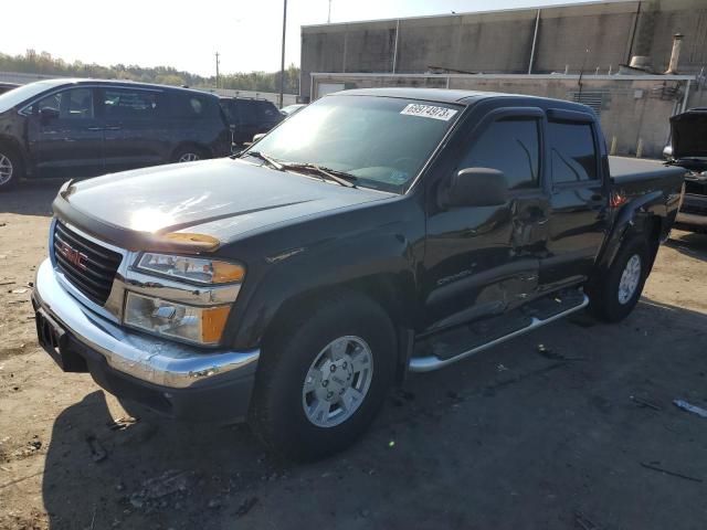 1GTDT136358227027 - 2005 GMC CANYON BLACK photo 1