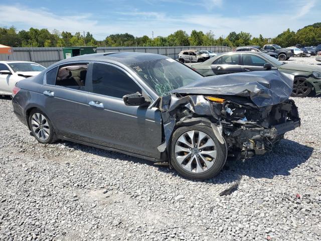 1HGCP36869A025307 - 2009 HONDA ACCORD EXL GRAY photo 4