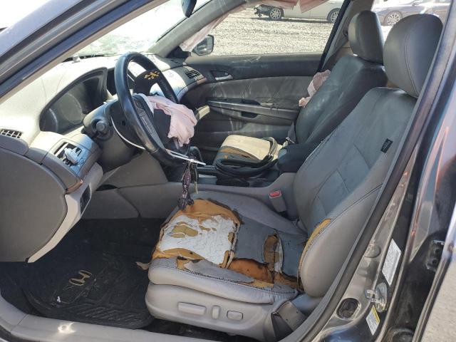 1HGCP36869A025307 - 2009 HONDA ACCORD EXL GRAY photo 7
