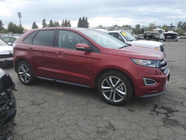 2FMPK4AP1HBC65995 - 2017 FORD EDGE SPORT 红色 照片 4