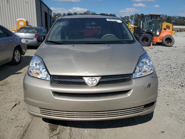 5TDZA23C14S139613 - 2004 TOYOTA SIENNA CE/ CE TAN photo 5