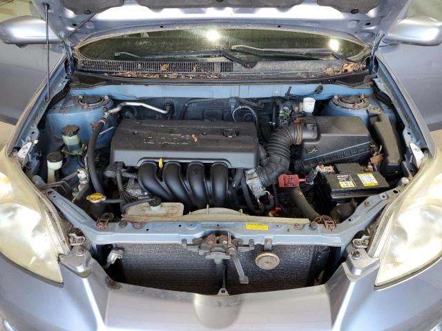 2T1KR32E15C363686 - 2005 TOYOTA COROLLA MA XR BLUE photo 11