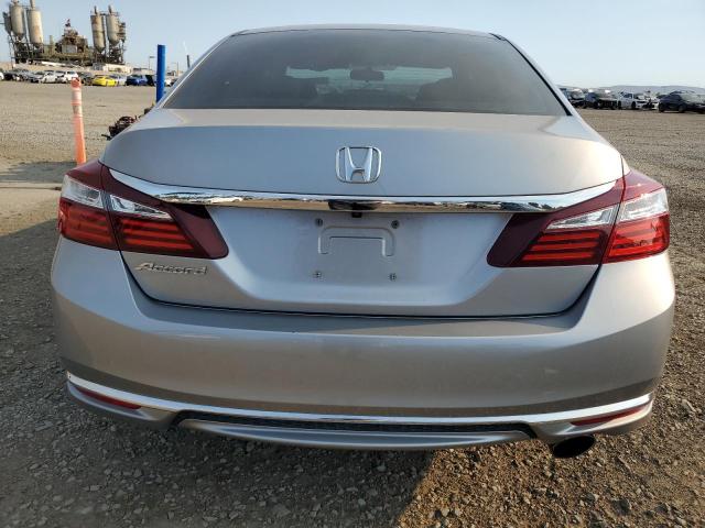 1HGCR2F35HA236862 - 2017 HONDA ACCORD LX SILVER photo 6