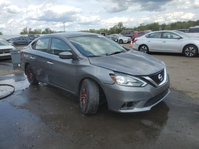 3N1AB7AP4KY390101 - 2019 NISSAN SENTRA S GRAY photo 4