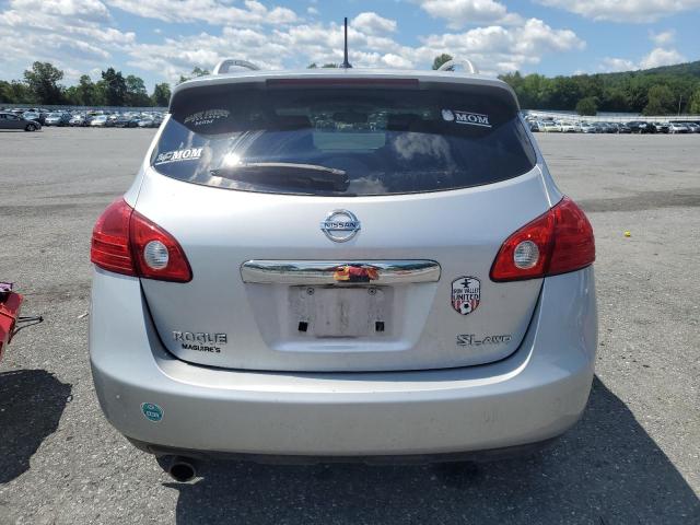 JN8AS5MV7DW655071 - 2013 NISSAN ROGUE S SILVER photo 6