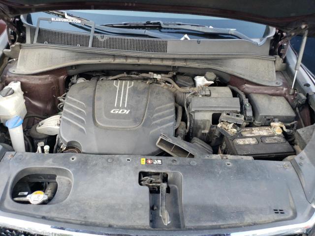 5XYPHDA53JG422106 - 2018 KIA SORENTO EX Bordo foto 11