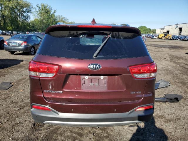 5XYPHDA53JG422106 - 2018 KIA SORENTO EX Bordo foto 6