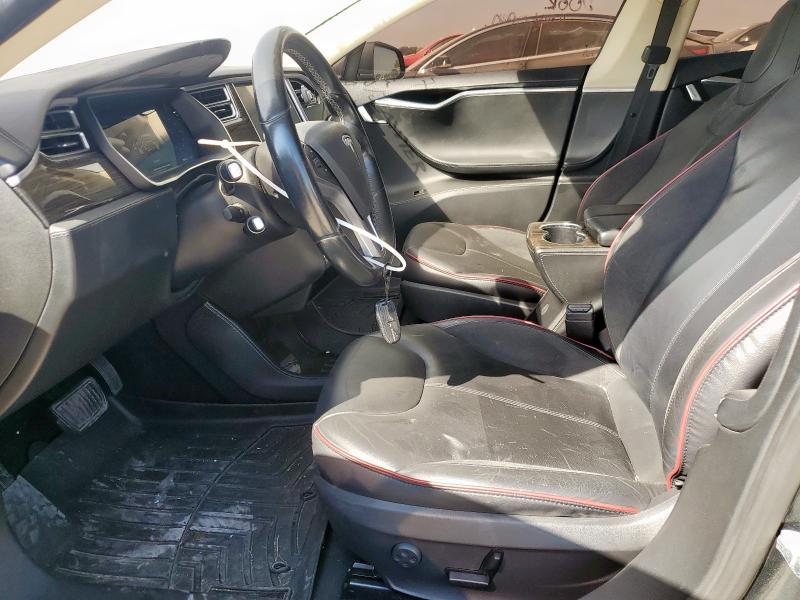 5YJSA1H13EFP50350 - 2014 TESLA MODEL S Boz foto 7