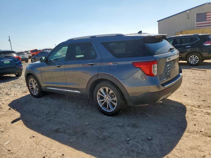 1FMSK7FH6NGA99491 - 2022 FORD EXPLORER LIMITED CHARCOAL photo 2