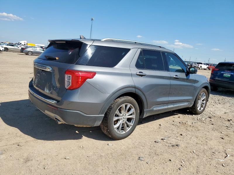 1FMSK7FH6NGA99491 - 2022 FORD EXPLORER LIMITED CHARCOAL photo 3