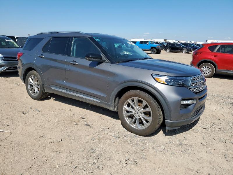 1FMSK7FH6NGA99491 - 2022 FORD EXPLORER LIMITED CHARCOAL photo 4