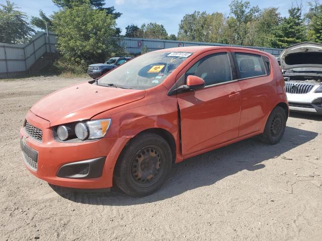 1G1JB6SH4D4159423 - 2013 CHEVROLET SONIC LS ORANGE photo 1