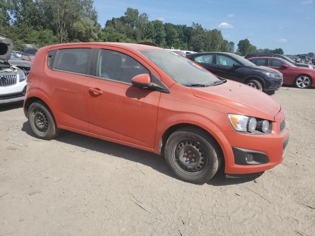 1G1JB6SH4D4159423 - 2013 CHEVROLET SONIC LS ORANGE photo 4