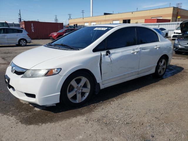 2HGFA1F69AH001557 - 2010 HONDA CIVIC LX-S أبيض صورة 1