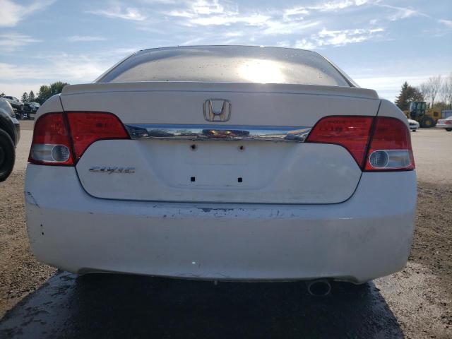 2HGFA1F69AH001557 - 2010 HONDA CIVIC LX-S أبيض صورة 6