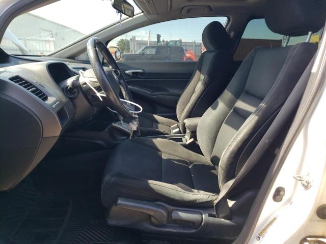 2HGFA1F69AH001557 - 2010 HONDA CIVIC LX-S أبيض صورة 7