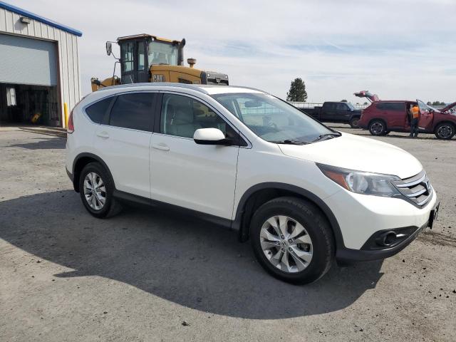 5J6RM4H75EL053314 - 2014 HONDA CR-V EXL თეთრი ფოტო 4