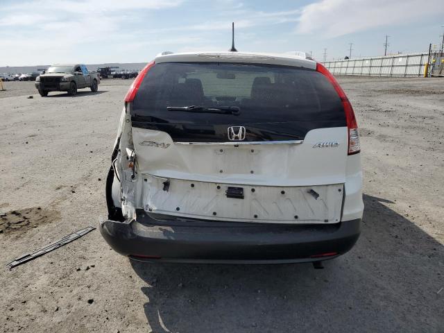 5J6RM4H75EL053314 - 2014 HONDA CR-V EXL თეთრი ფოტო 6