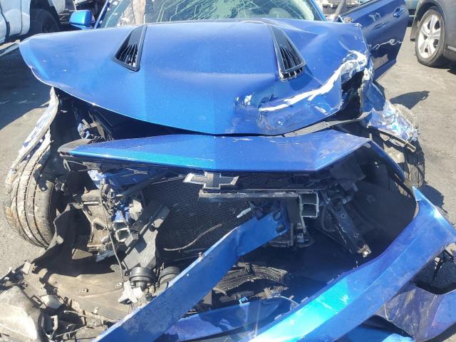 1G1FH1R76G0161030 - 2016 CHEVROLET CAMARO SS BLUE photo 11