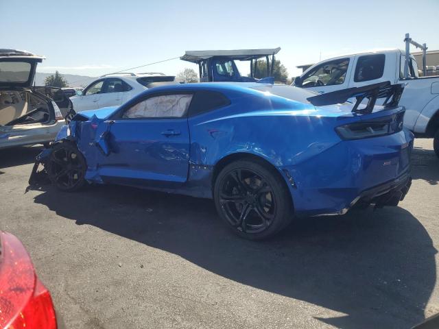 1G1FH1R76G0161030 - 2016 CHEVROLET CAMARO SS BLUE photo 2