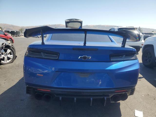 1G1FH1R76G0161030 - 2016 CHEVROLET CAMARO SS BLUE photo 6