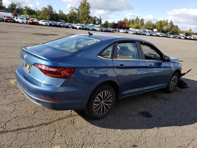 3VWE57BU8KM108654 - 2019 VOLKSWAGEN JETTA SEL BLUE photo 3