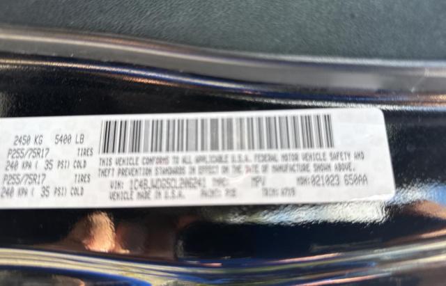 1C4BJWDG5CL206241 - 2012 JEEP WRANGLER U SPORT Qara foto 10