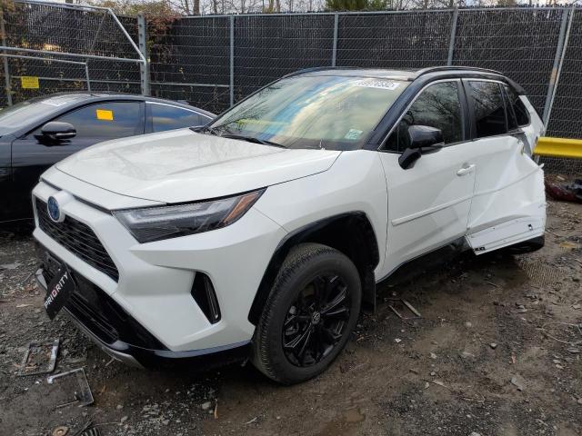 JTME6RFV8ND527330 - 2022 TOYOTA RAV4 XSE WHITE photo 1