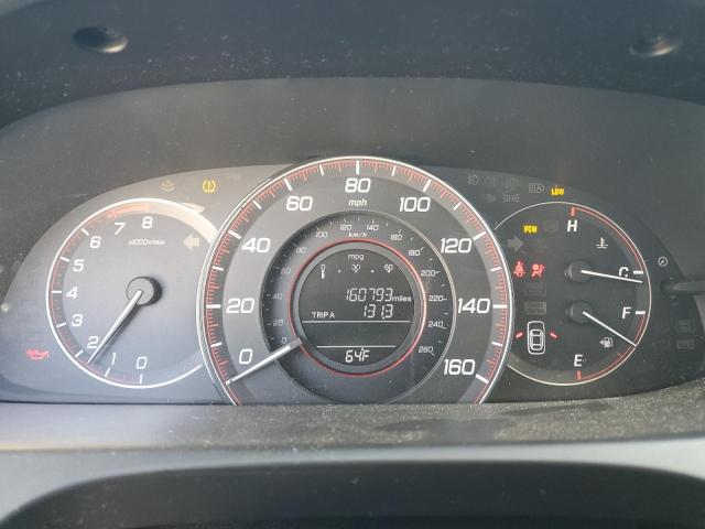 1HGCT1B87DA016260 - 2013 HONDA ACCORD EXL WHITE photo 9