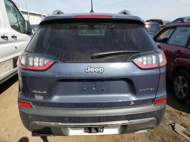 1C4PJMDX6LD557423 - 2020 JEEP CHEROKEE LIMITED BLUE photo 6