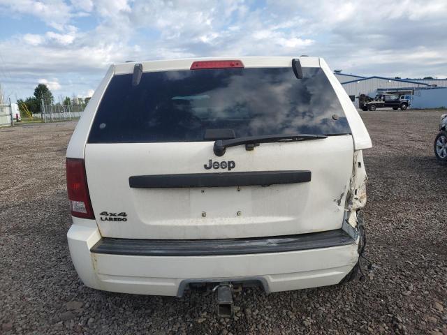 1J8GR48K48C101854 - 2008 JEEP GRAND CHEROKEE LAREDO თეთრი ფოტო 6
