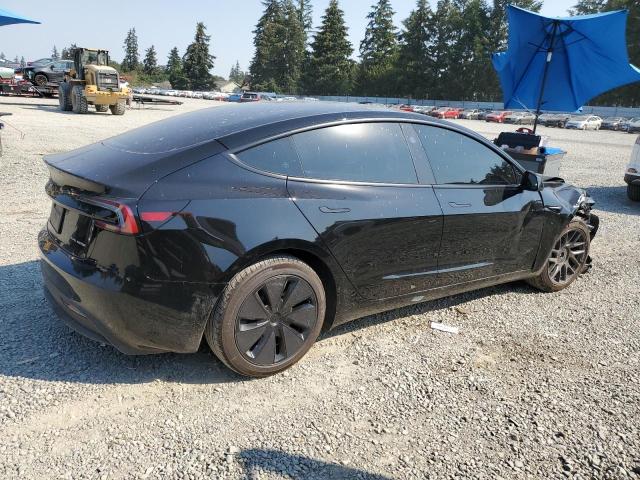 5YJ3E1EB7RF757006 - 2024 TESLA MODEL 3 BLACK photo 3