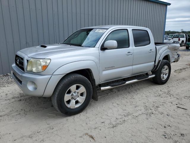 5TEJU62NX8Z492875 - 2008 TOYOTA TACOMA DOUBLE CAB PRERUNNER SILVER photo 1